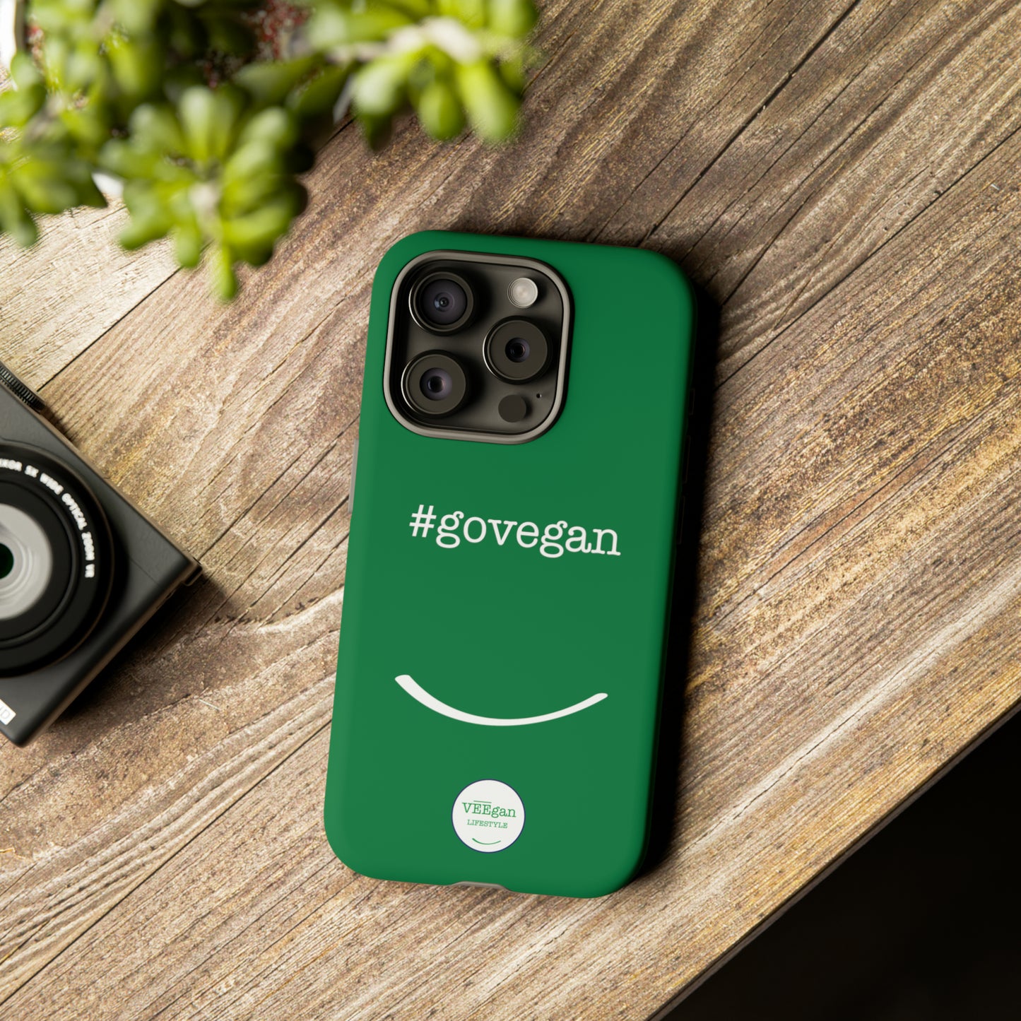 "#govegan" Tough Phone Case