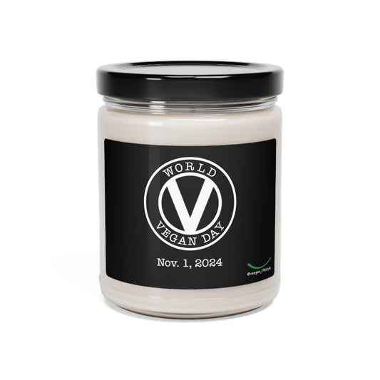 World Vegan Day 2024 Scented Soy Candle, 9oz (3 available scents)