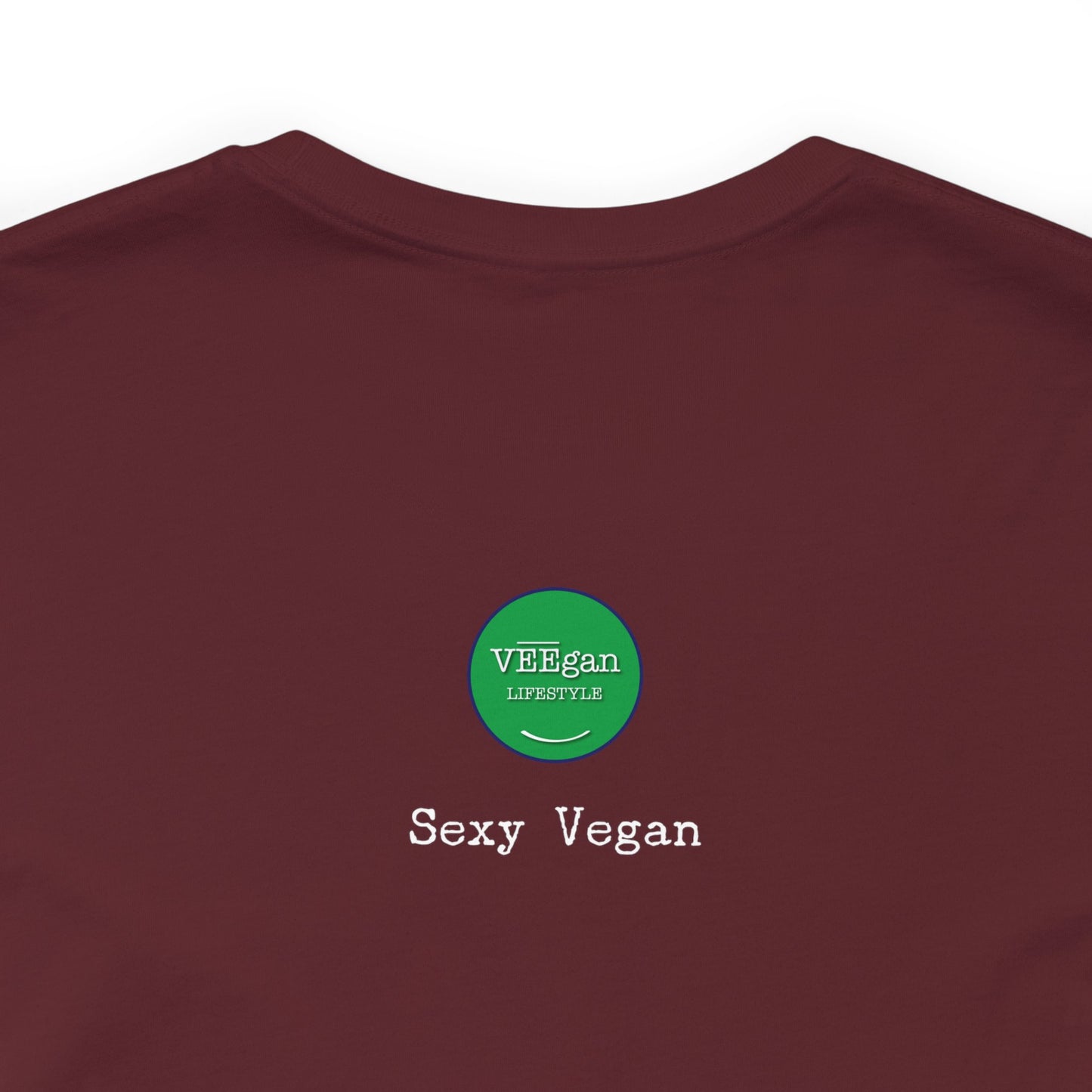 "Sexy Vegan" Unisex Jersey Short Sleeve Tee