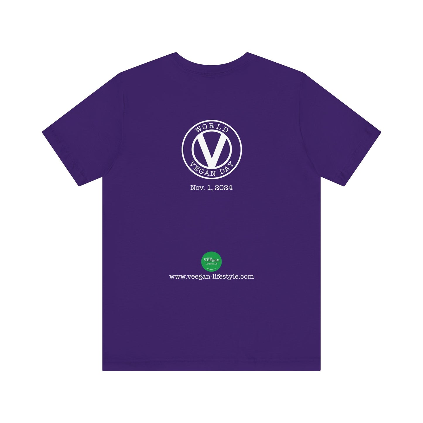 World Vegan Day 2024 Edition  - Unisex Jersey Short Sleeve Tee