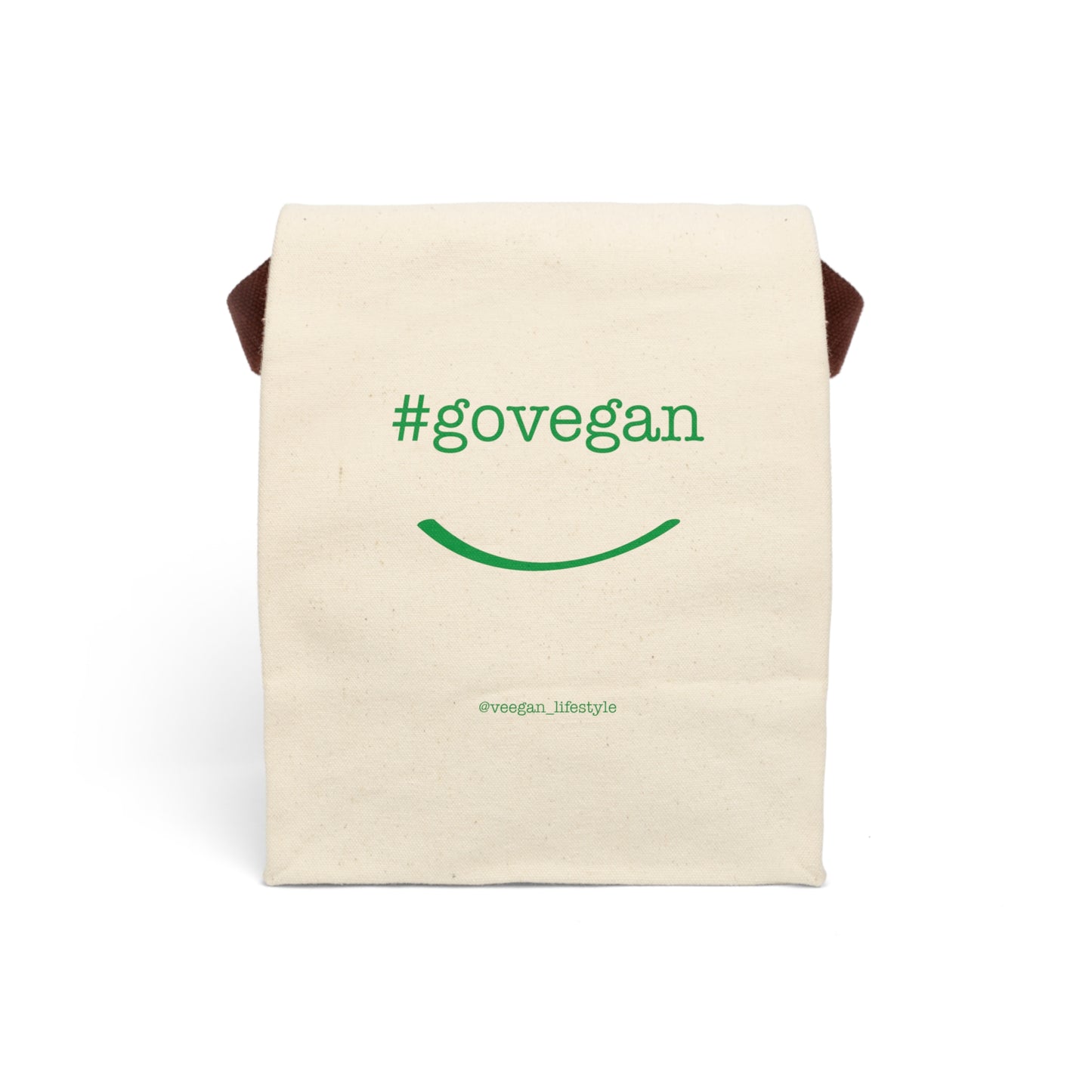 #govegan reusable lunch bag